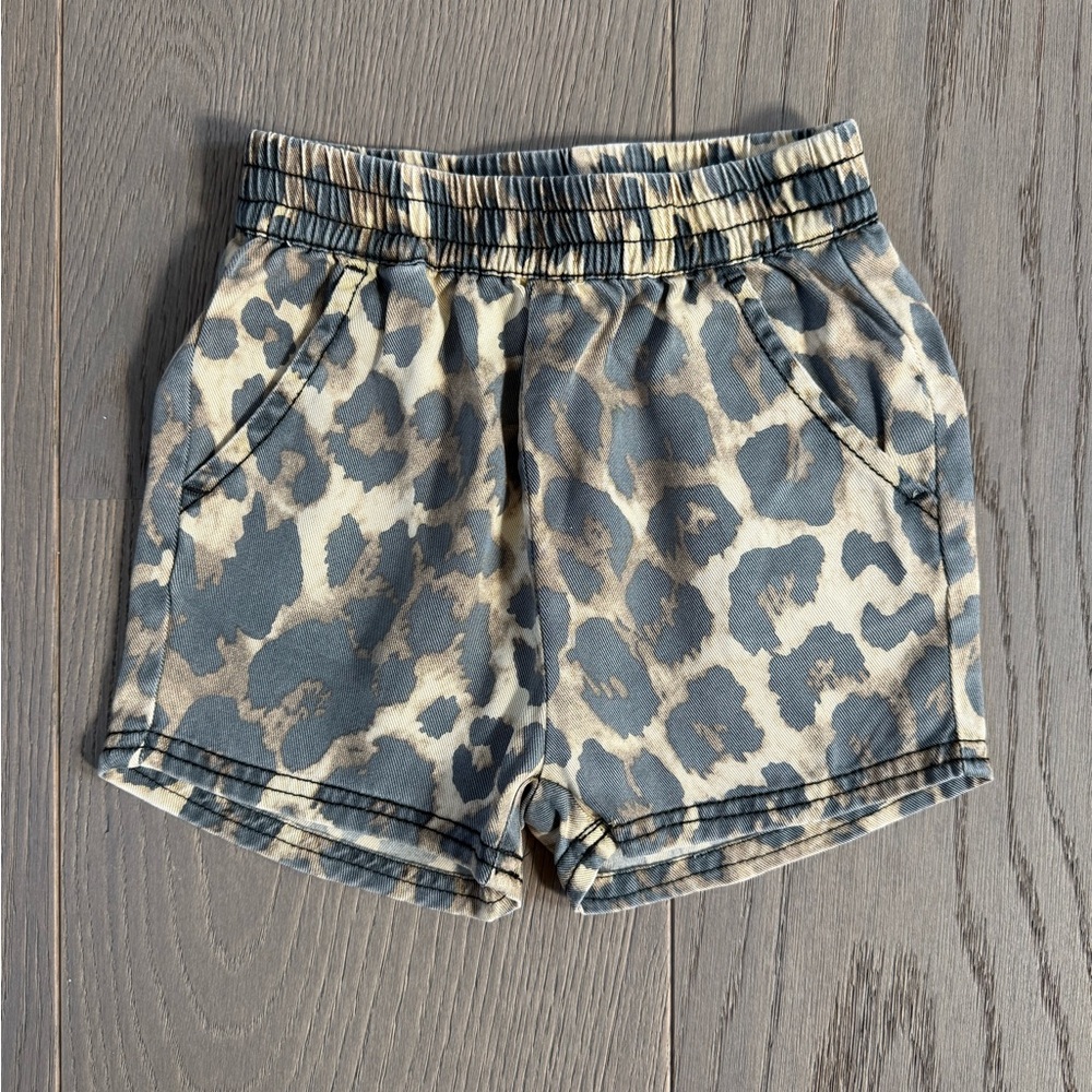 Kids' Leopard Patterned Shorts